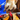 Foolish Frango kiphouder met schaal