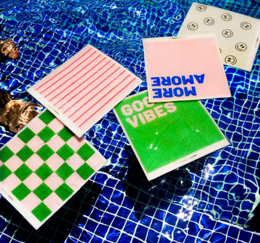 Sponsdoek: Good vibes